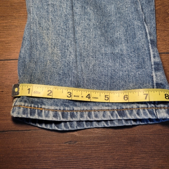 Levi's Mens 505 Blue Jeans Size 40X32 Classic‎ Straight Leg Style - Picture 15 of 16